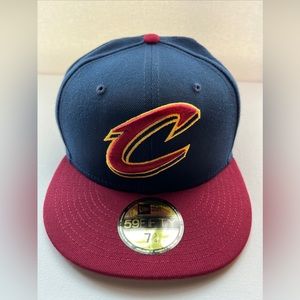 New Era Cleveland Cavaliers Cavs NBA 59Fifty Fitted 2 Tone Hat Cap 7 3/4 NWT
